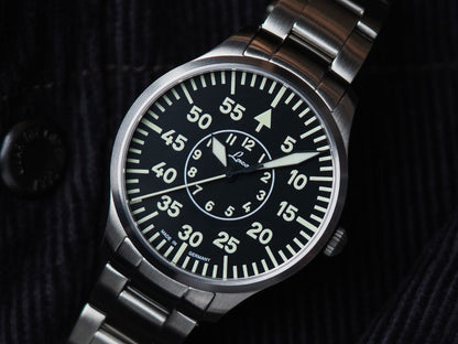 RELOJ LACO: PILOT WATCHES BASIC CUARZO ZÚRICH 2 NEGRO