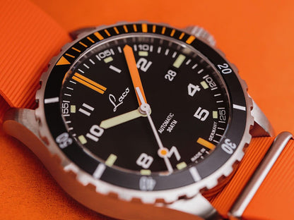 MONTRE LACO: RELOJES DEPORTIVOS MOJAVE AUTOMÁTICO NARANJA
