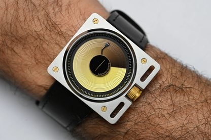 Montre AndoAndoAndo : Vinyl Record Automatique Timezones