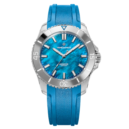 VENEZIANICO : NEREIDE TUNGSTENO MOTHER OF PEARL 42 MM