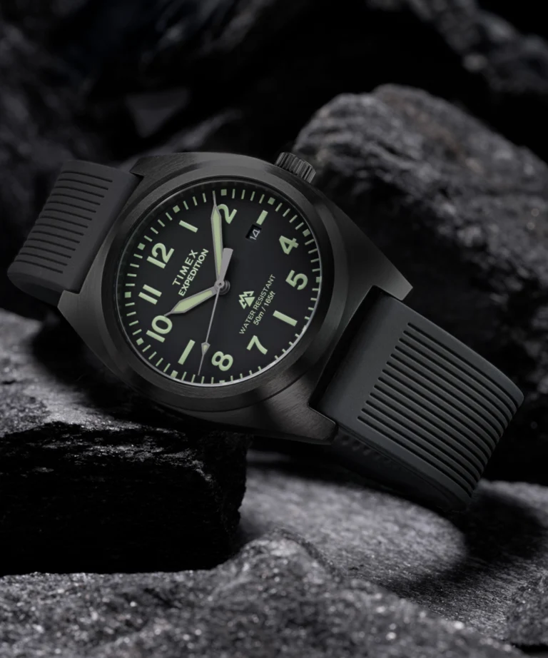 Timex : Expedition Capstone noir 39 mm, vue de présentation