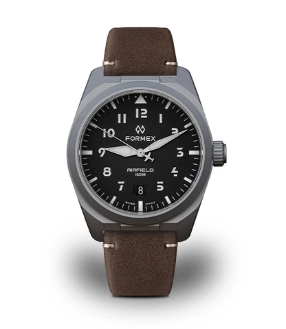 Montre Formex : Airfield Automatique Jet Black