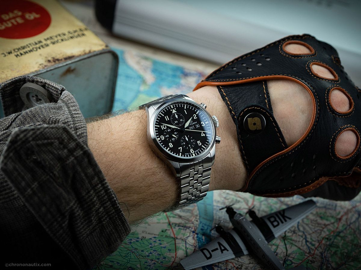 MONTRE LACO : CHRONOGRAPHE AUTOMATIQUE KIEL.2 NOIR