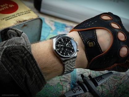 MONTRE LACO : CHRONOGRAPHE AUTOMATIQUE KIEL.2 NOIR