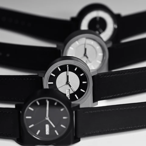 Montre AndoAndoAndo : A-1 Automatique Donut Noir