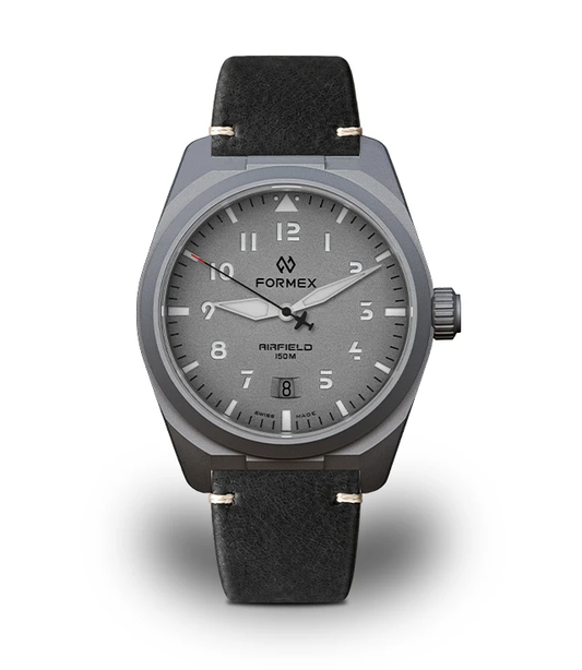 Formex Watch: Airfield Automatic Tarmac Grey