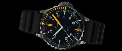MONTRE LACO: RELOJES DEPORTIVOS MOJAVE AUTOMÁTICO NARANJA