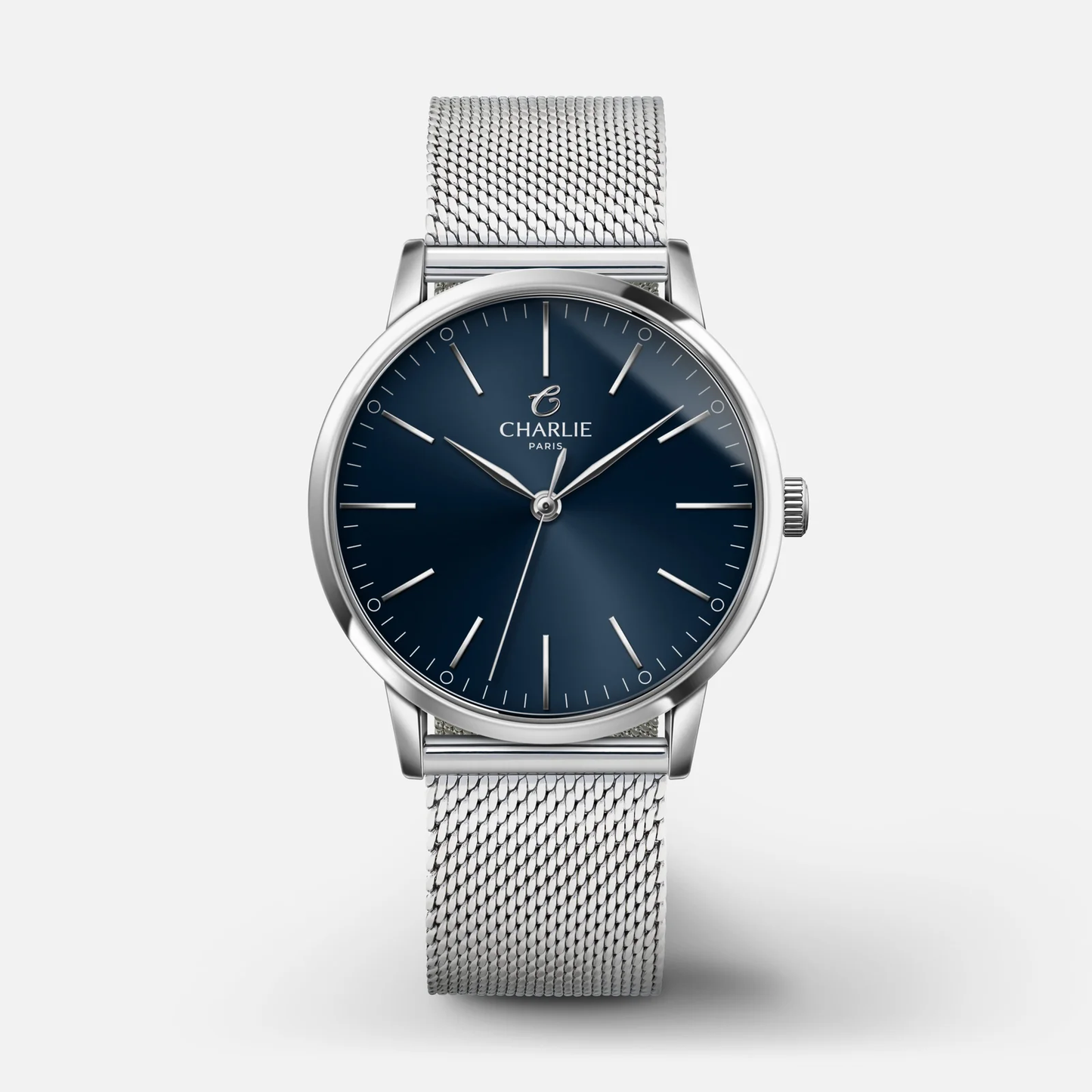 MONTRE CHARLIE PARIS : SULLY 35 QUARTZ BLEU