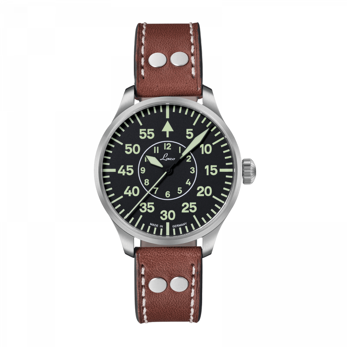RELOJ LACO: PILOT WATCHES BASIC AUTOMÁTICO AACHEN NEGRO