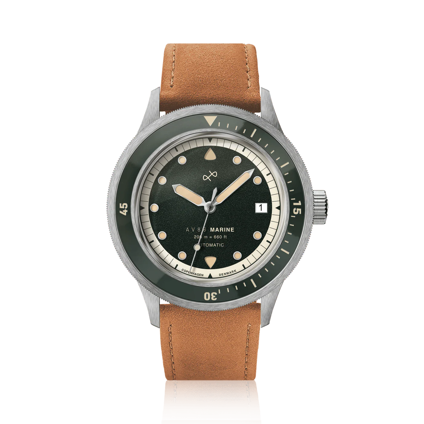 MONTRE AV86 : 1956 MARINE AUTOMATIQUE VERT