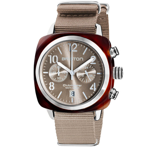 RELOJ BRISTON: CLUBMASTER CLASSIC CRONÓGRAFO TOPO 19140.SA.T.30.NT