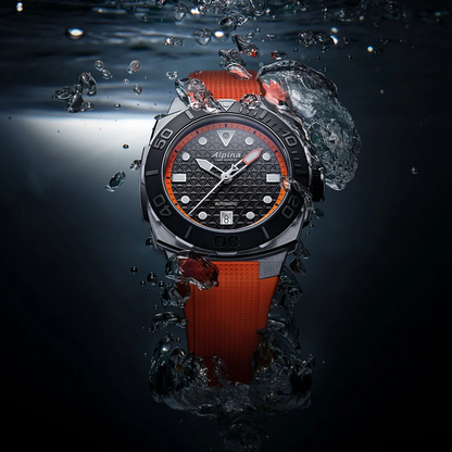 ALPINA WATCH: SEASTRONG DIVER EXTREME AUTOMATIC - ORANGE