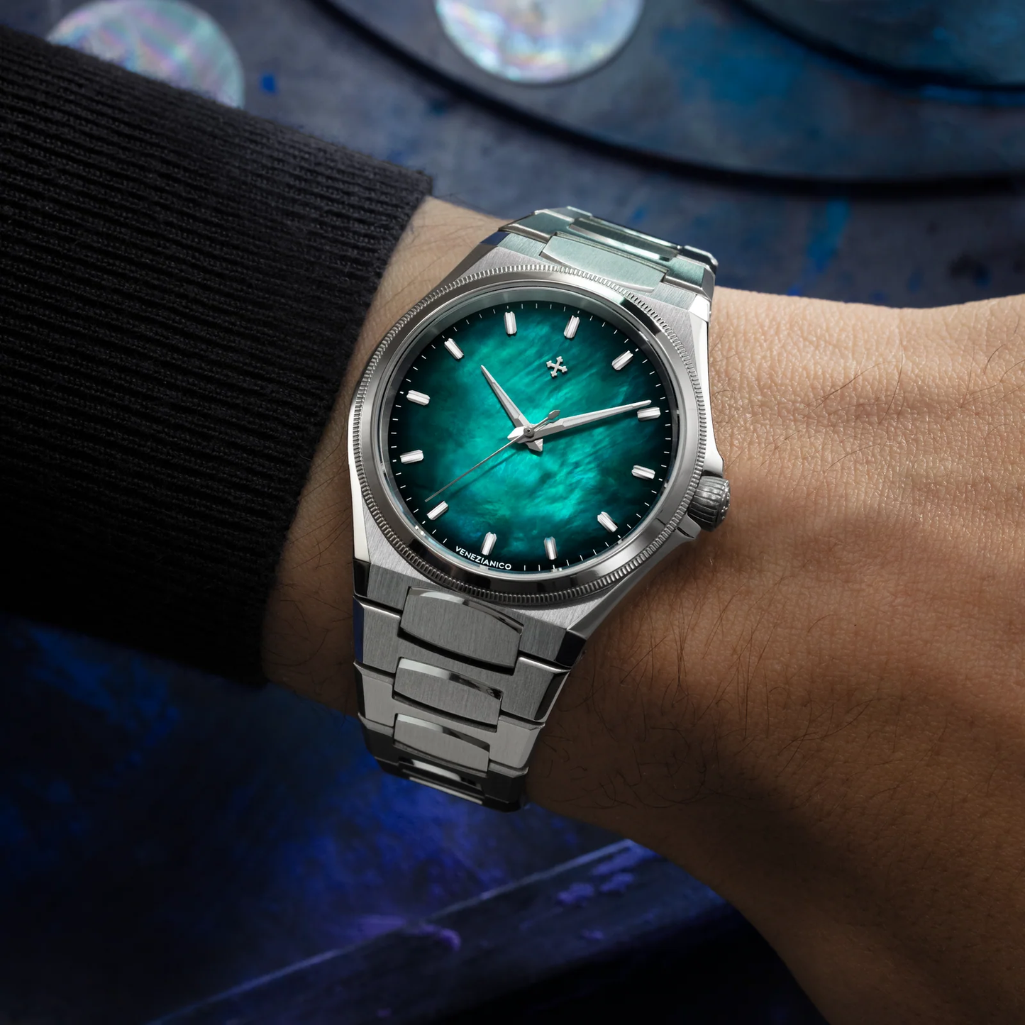 RELOJ VENEZIANICO: ARSENALE 37 VERDE 6121501C