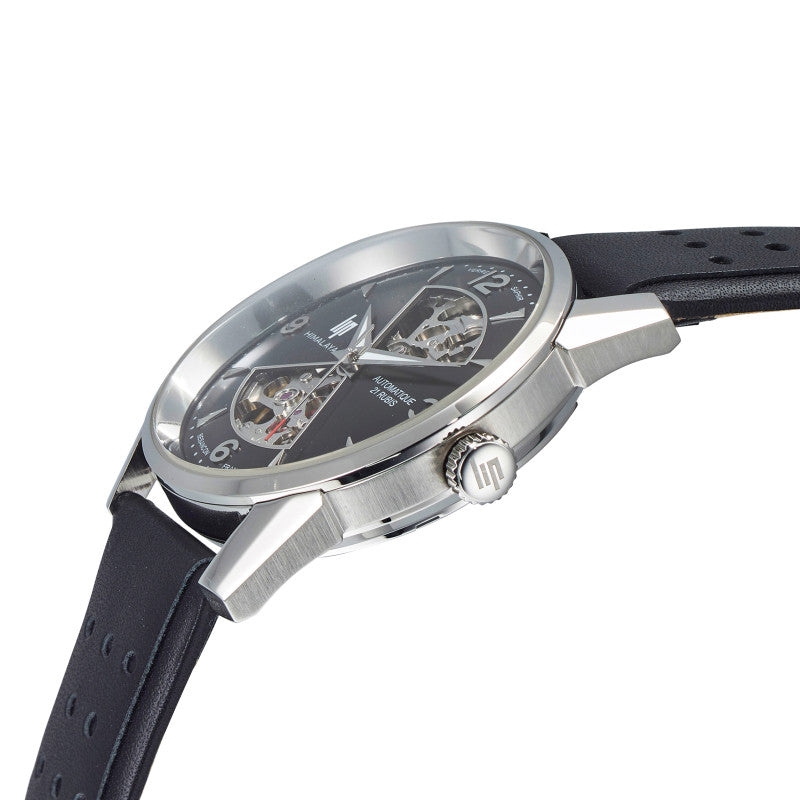 MONTRE LIP : HIMALAYA AUTOMATIQUE NOIR 40 MM SABLIER 671573