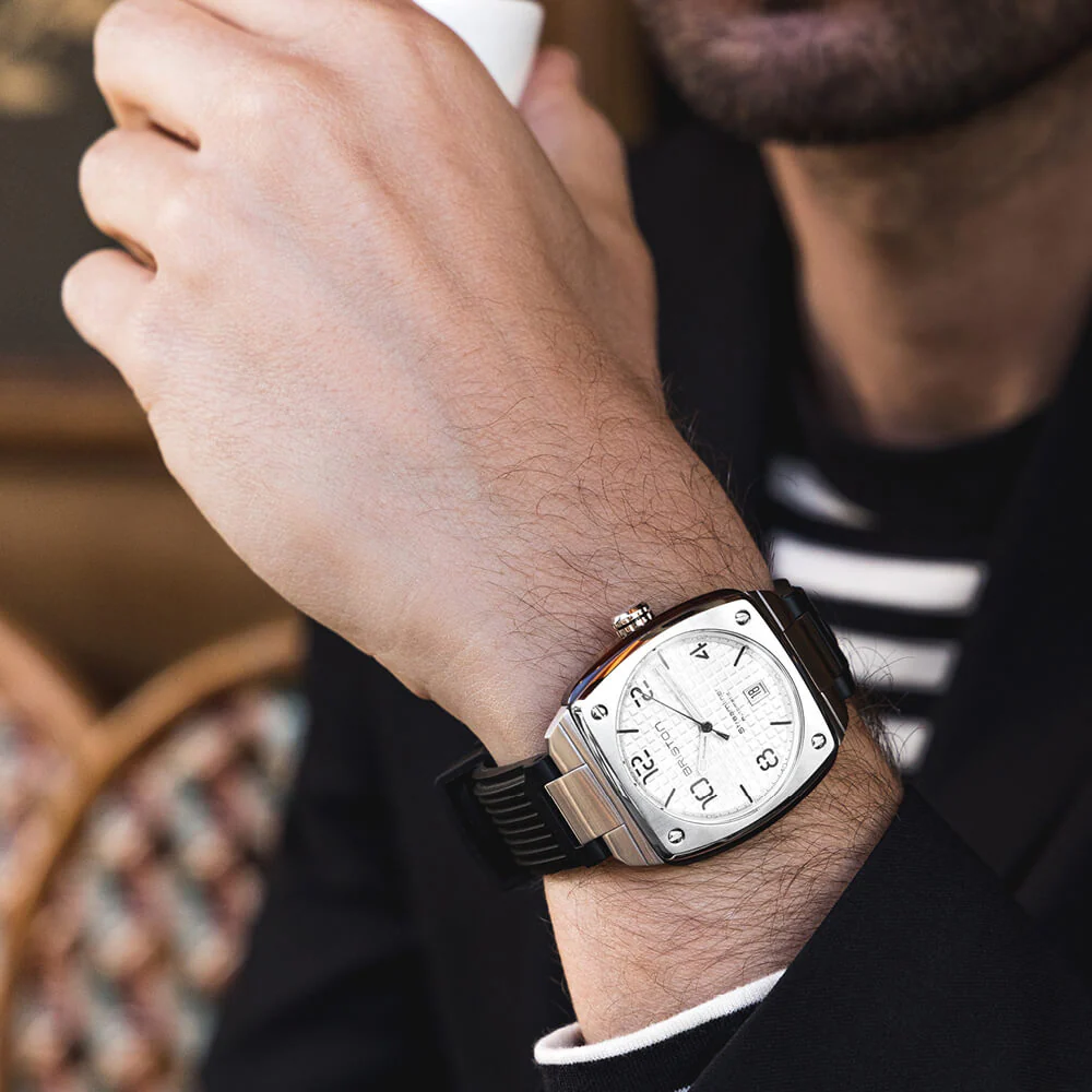 RELOJ BRISTON: STREAMLINER URBAN AUTOMÁTICO BLANCO 23640.S.T.2.RB