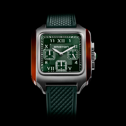 RELOJ BRISTON: STREAMLINER KENNEDY CHRONO VERDE 261838.SA.T.10