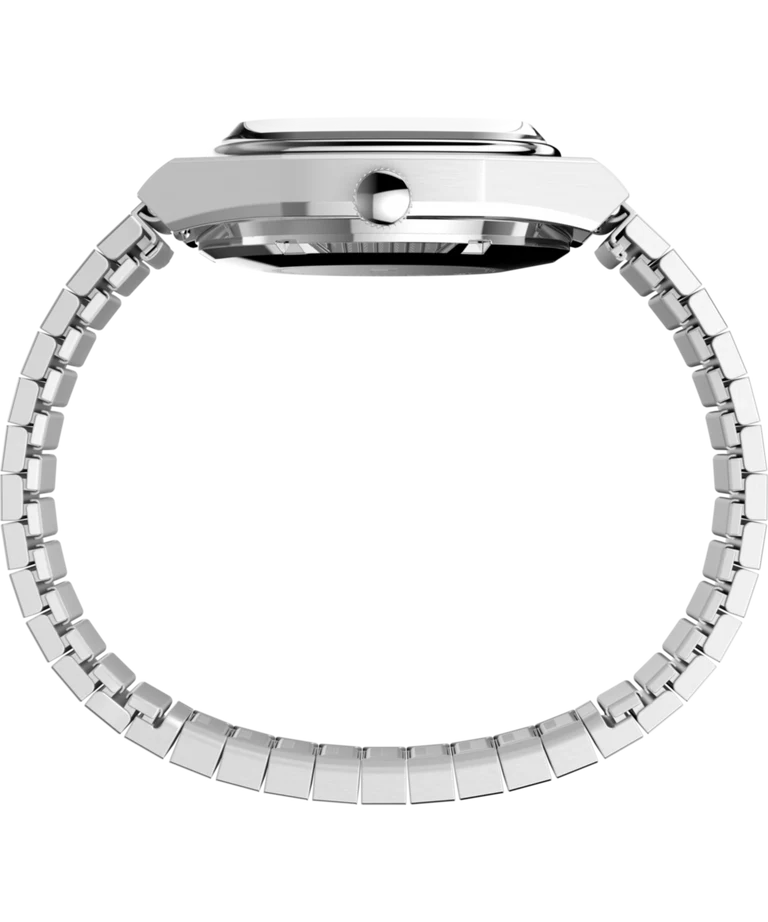 Timex : 1983 E Line automatique bleu 34 mm, vue de présentation