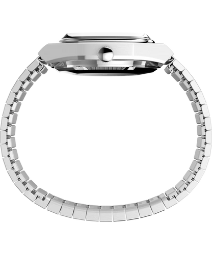 Timex : 1983 E Line automatique bleu 34 mm, vue de présentation