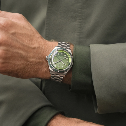 Montre Charlie Paris : Concordia GMT Automatique Vert