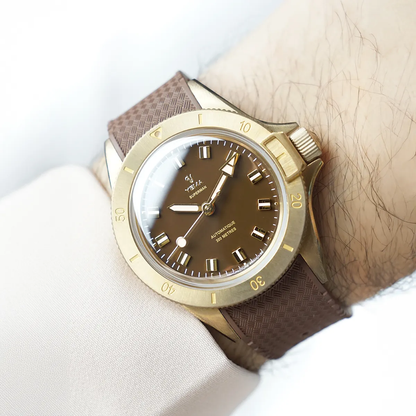 Reloj Yema: Superman Bronce Marrón CMM.10