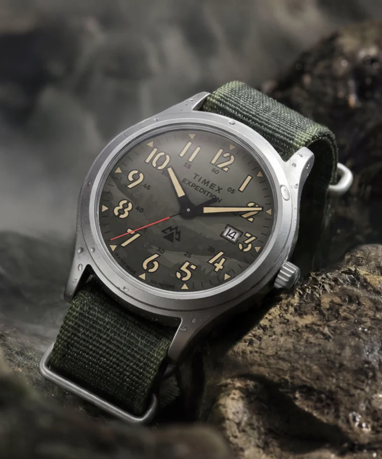 Timex : Expedition Sierra vert 40 mm, vue de présentation