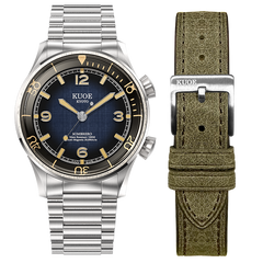 Montre Kuoe Kyoto : Sombrero 90-011 Lin Bleu