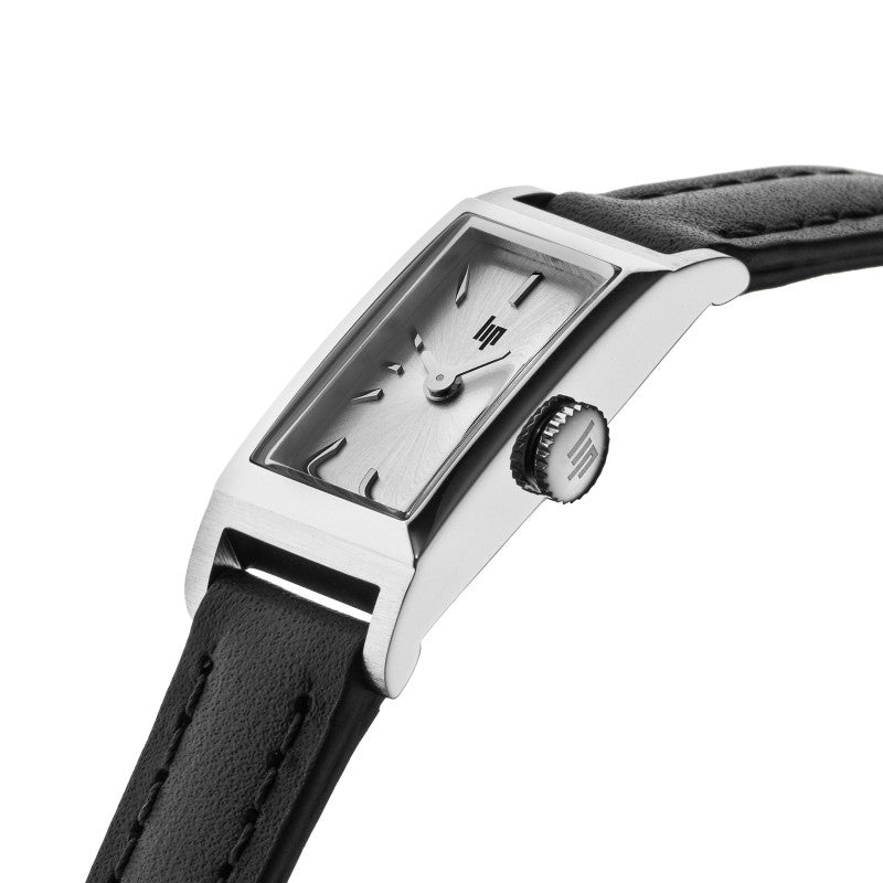Montre LIP : Churchill T13 Baguette Argent & Noir 671931