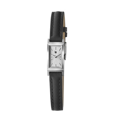 Montre LIP : Churchill T13 Baguette Argent & Noir 671931