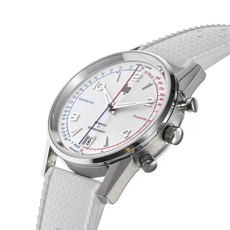 Montre LIP : Courage Sapeurs-Pompiers 35 mm Blanc 671707