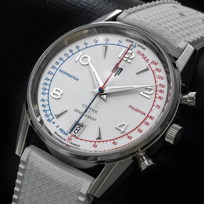 Montre LIP : Courage Sapeurs-Pompiers 35 mm Blanc 671707