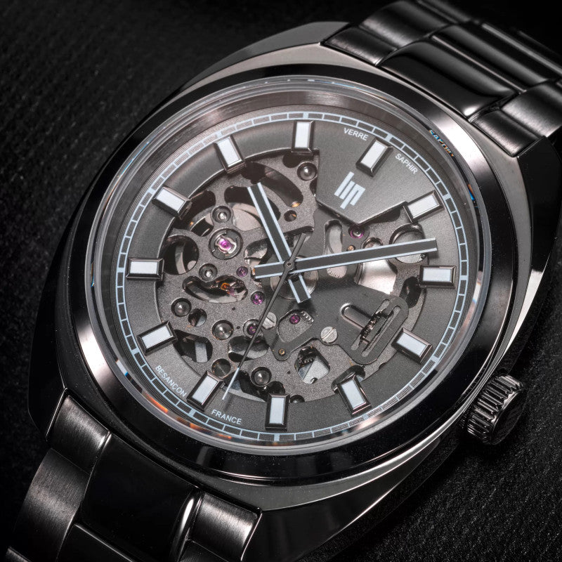 LIP WATCH: GENERAL DE GAULLE - 39 MM SKELETON