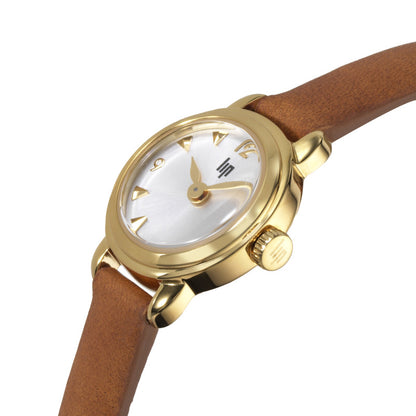 Montre LIP : Henriette Blanc & Or 671196