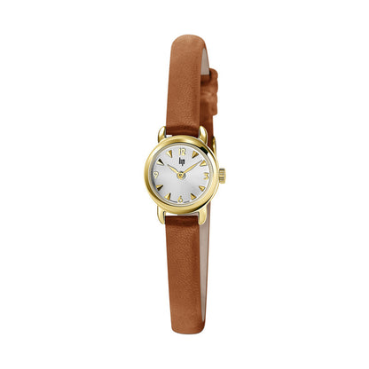 Montre LIP : Henriette Blanc & Or 671196