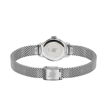 Montre LIP : Henriette Blanc & Argent 671267