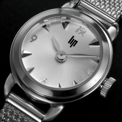 Montre LIP : Henriette Blanc & Argent 671267