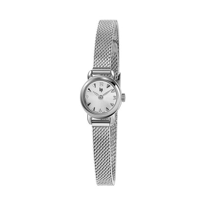 Montre LIP : Henriette Blanc & Argent 671267