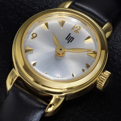 Montre LIP : Henriette Blanc & Or 671618