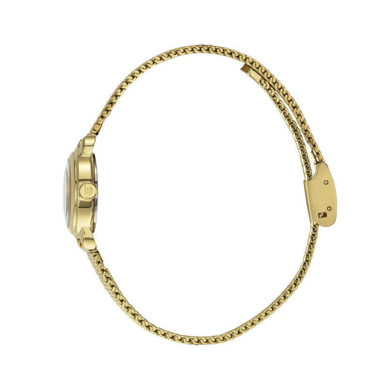 Montre LIP : Henriette Noir & Or 671627