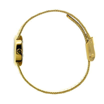Montre LIP : Henriette Manchette Blanc & Doré 671451