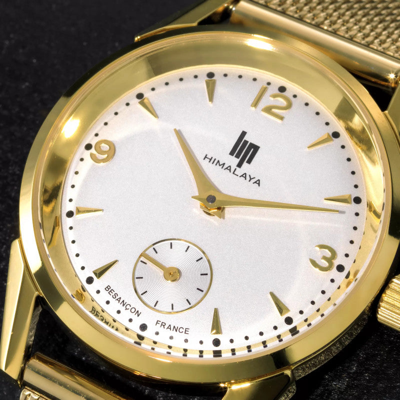 Montre LIP : Himalaya Classique 29 mm Petite Seconde Doré 671609