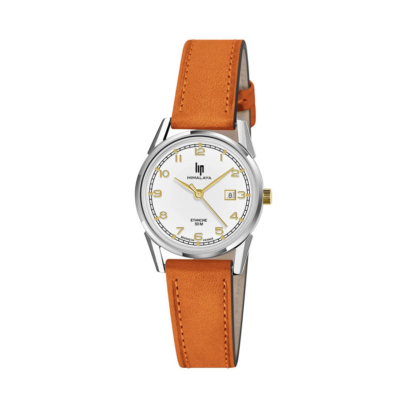 Montre LIP : Himalaya Classique 29 mm Orange 671614