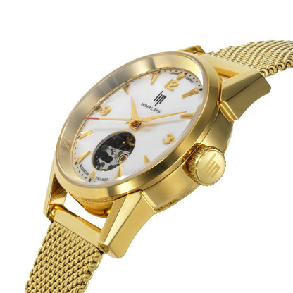 Montre LIP : Himalaya Automatique Coeur Ouvert 29 mm Doré 671724