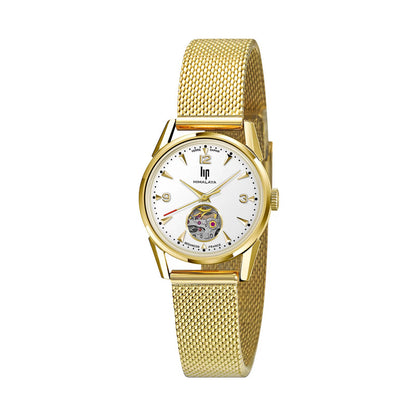 Montre LIP : Himalaya Automatique Coeur Ouvert 29 mm Doré 671724