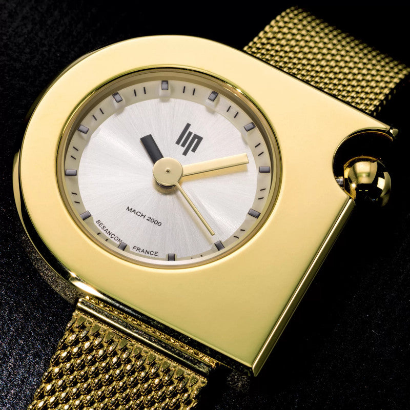 Montre LIP : Mach 2000 Mini Moon Dorée 671168