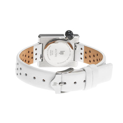 Montre LIP : MACH 2000 Mini Square Blanc 671193