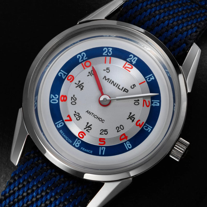 Montre LIP : Minilip 29 mm Bleu 671971