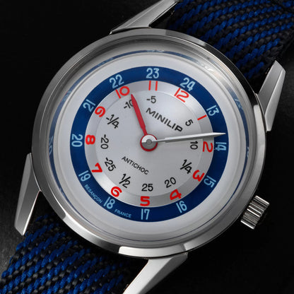 Montre LIP : Minilip 29 mm Bleu 671971