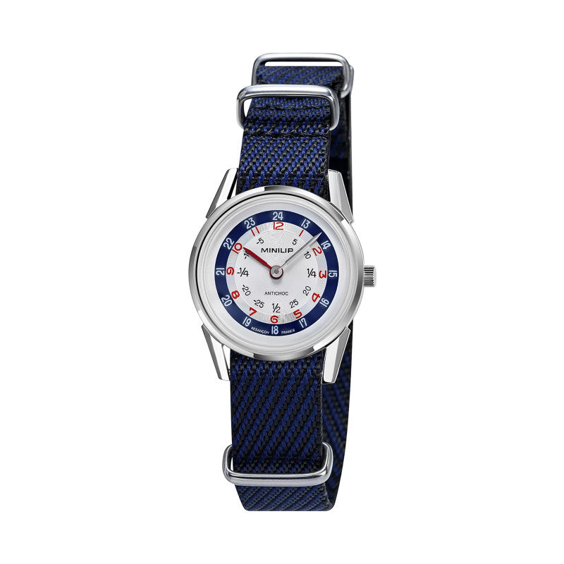 Montre LIP : Minilip 29 mm Bleu 671971