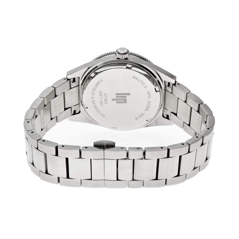 Montre LIP : Nautic 3 Quartz Bleu 671862