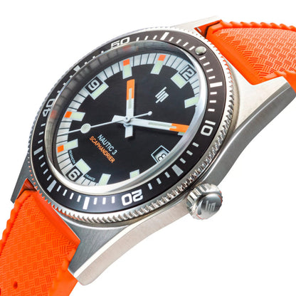 Montre LIP : Nautic 3 Automatique Sapeurs-Pompiers Scaphandrier 670098